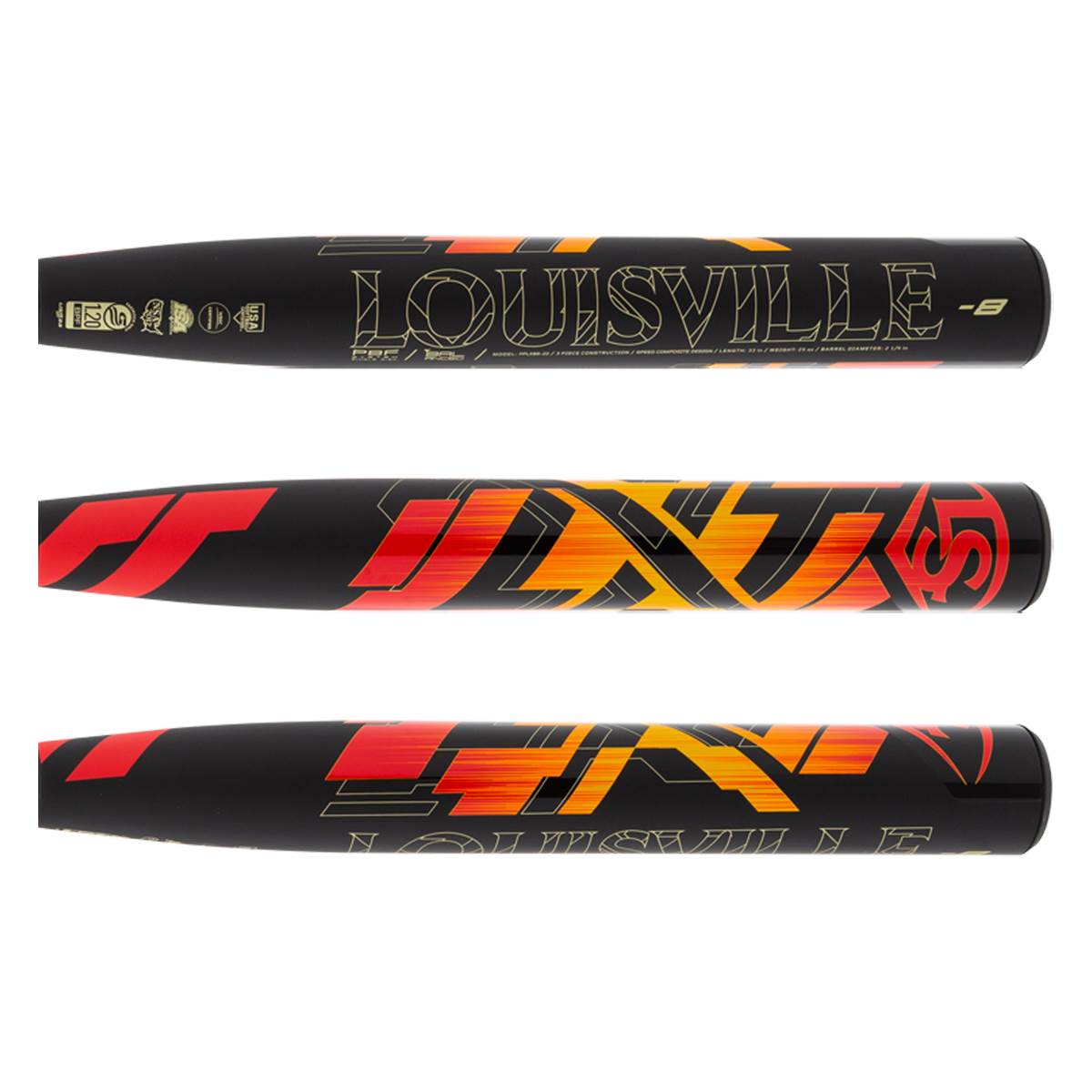 Louisville Slugger ブラックモンスター　84センチ ルイスビルスラッガー(Louisville Slugger) 軟式 バット